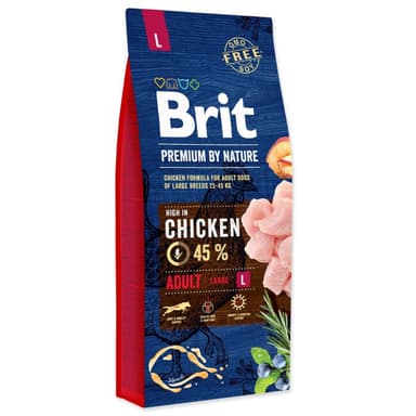 Brit premium adult grande race poulet
