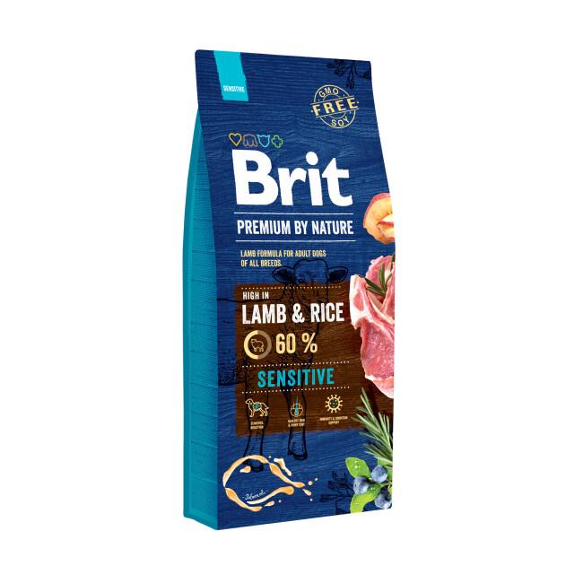 Brit Premium by Nature Sensitive à l'agneau et au riz pour chien sensible