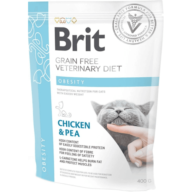 Brit Veterinary Diets Obesity Grain Free pour chat