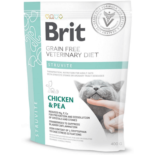 Brit Veterinary Diets Struvite Grain Free pour chat