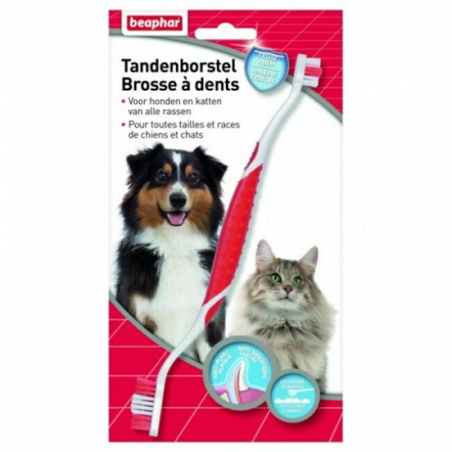 Brosse à dents pour chien et chat Beaphar