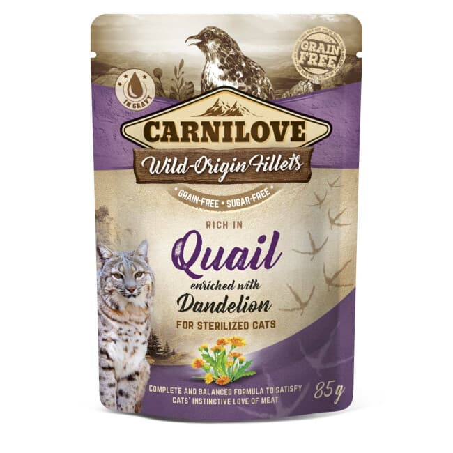 Carnilove Pouch pâtée 85 g pour chat