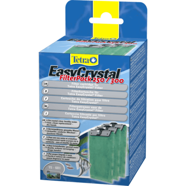 Cartouche EasyCrystal Filter Pack 250/300 Tetra pour aquarium