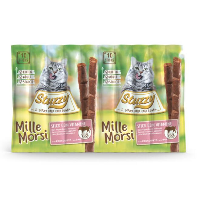 Cat Sticks Stuzzy Mille Morsi pour chat (10x5g)