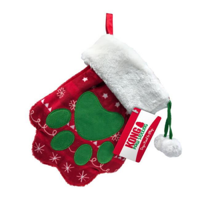 Chaussette de Noël Holiday Paw Stocking KONG