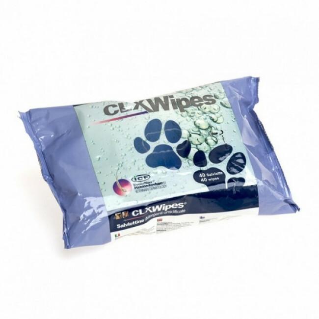 CLX Wipes à la chlorhexidine pour chiens et chats