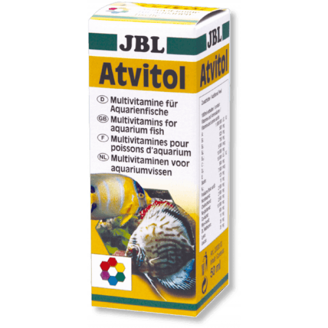 Complément multivitaminé pour poissons JBL Atvitol 50 ml