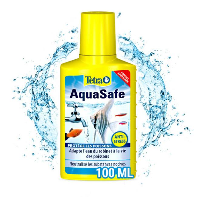 Conditionneur d'eau Aquasafe 100 ml Tetra pour aquarium