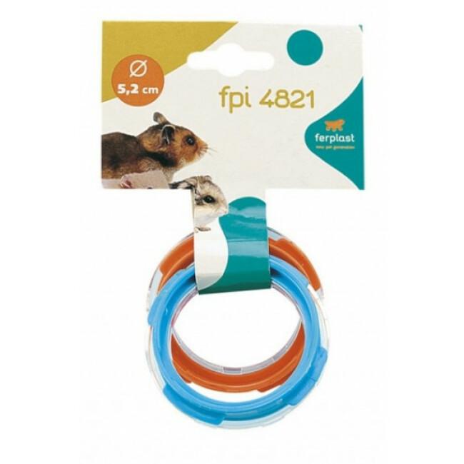 Connexion plastique pour cages hamster Ferplast joint tube FPI 4821