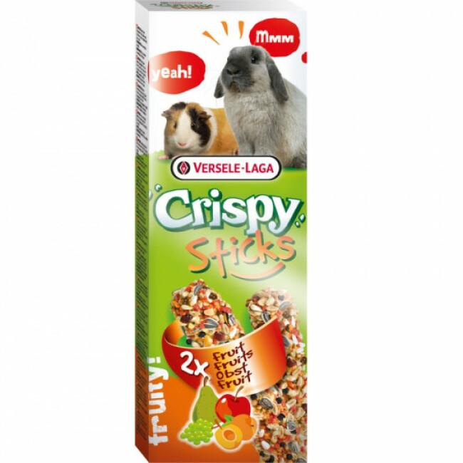 Crispy Sticks aux fruits Versele Laga pour lapins et cobayes