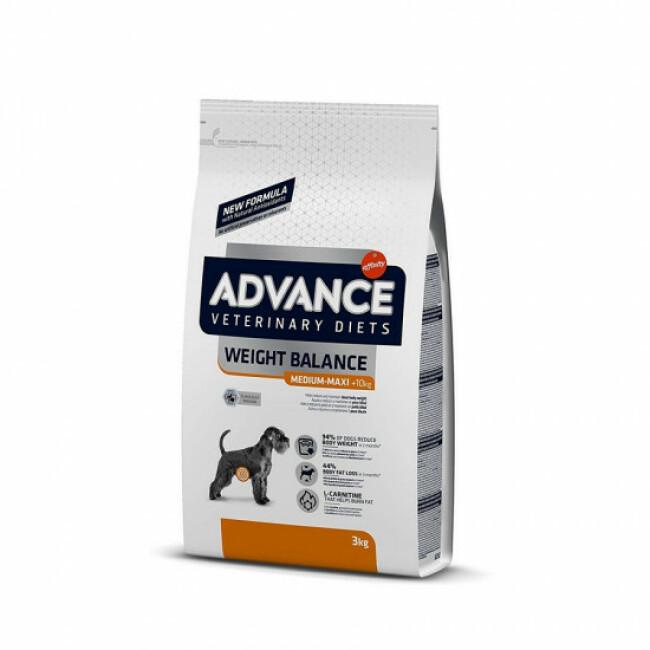Croquettes Advance pour chiens Veterinary Diets Weight Balance