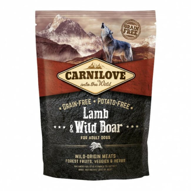 Carnilove sanglier sauvage & agneau pour chien adulte