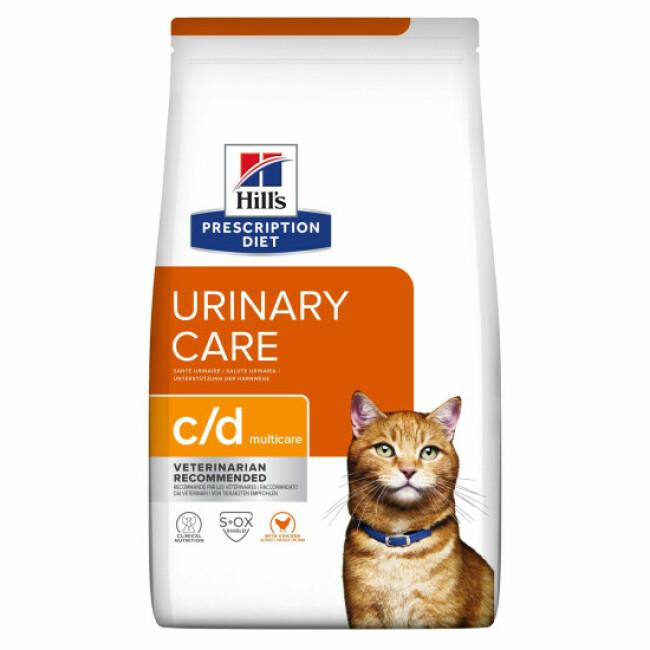 Croquettes Hill's Prescription Diet Feline C/D Urinary Multicare Poulet