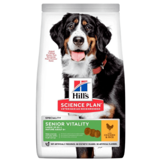 Croquettes Hill's Science Plan Canine Adult 6+ Youthful Vitality Large Breed Poulet
