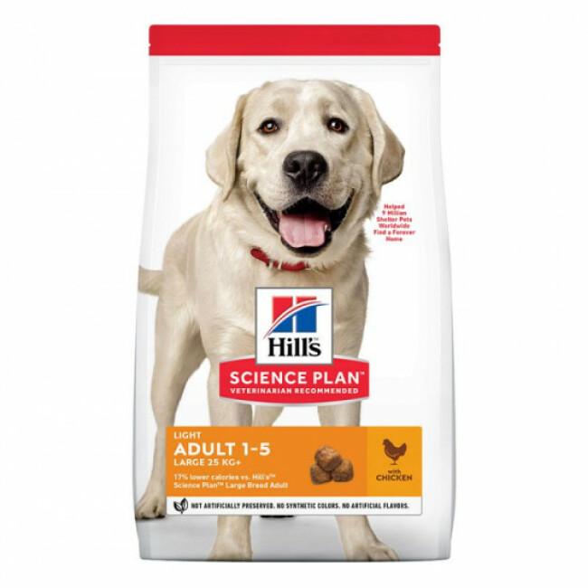 Croquettes Hill's Science Plan Canine Adult Light Large Breed