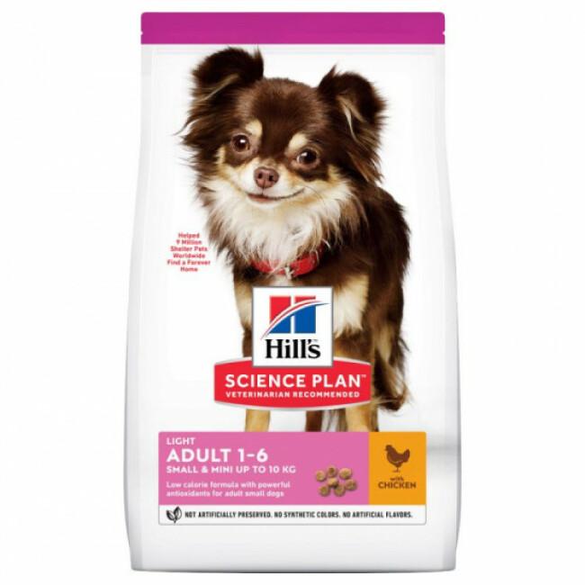 Croquettes Hill's Science Plan Canine Adult Light Small Mini Poulet