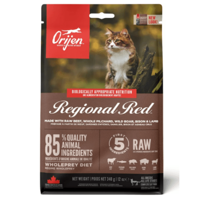Croquettes Orijen Regional Red Cat pour chat