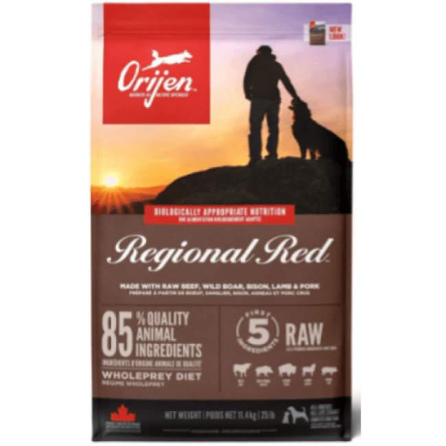Croquettes Orijen Regional Red pour chien