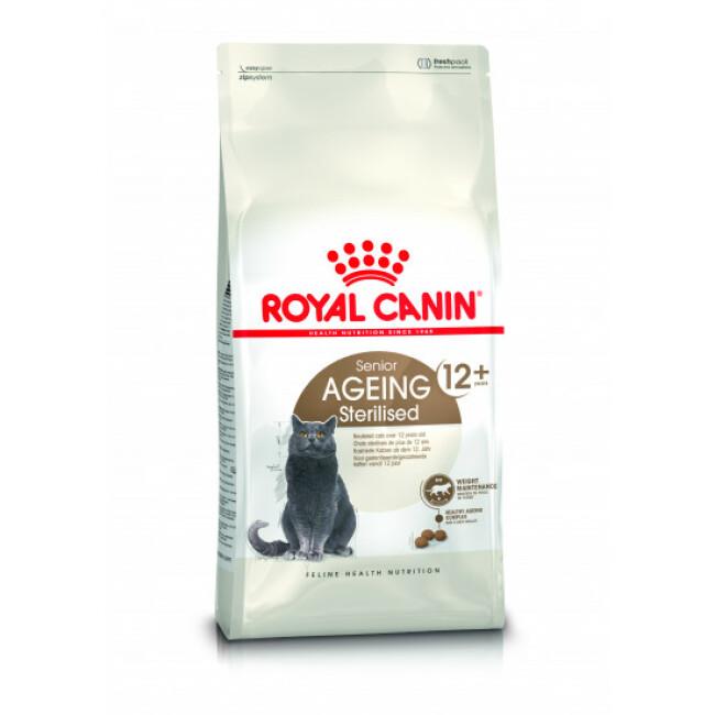 Croquettes pour chat senior Royal Canin Ageing Sterilised 12+