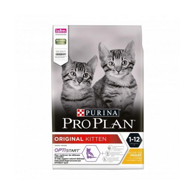 Croquettes pour chatons Pro Plan Original Kitten OptiStart Poulet et Riz