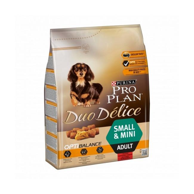 Croquettes pour chiens Pro Plan Small Adult Duo Delice Bœuf