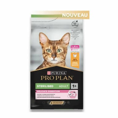 Pro plan sterilised delicate digestion chat adulte