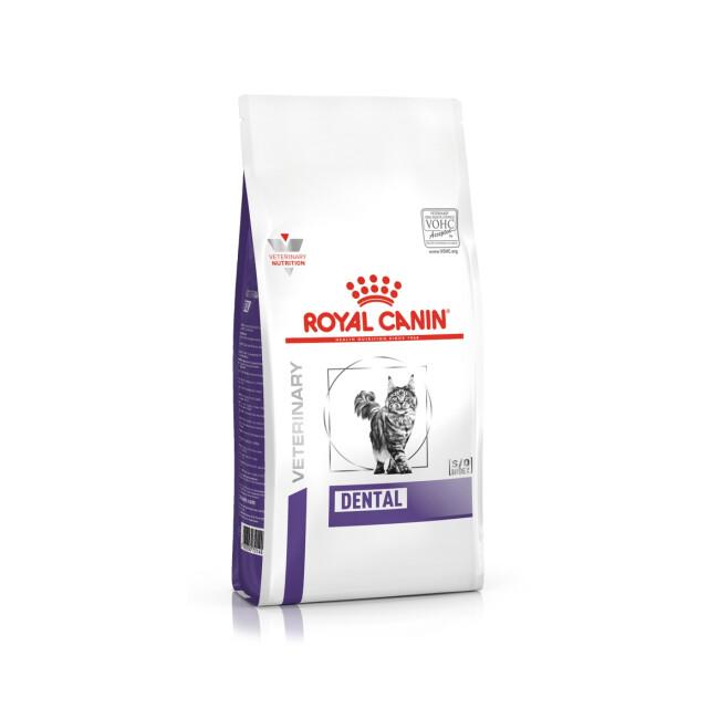 Croquettes Royal Canin Veterinary Diet Adulte Dental S/O pour chats Sac 1,5 kg