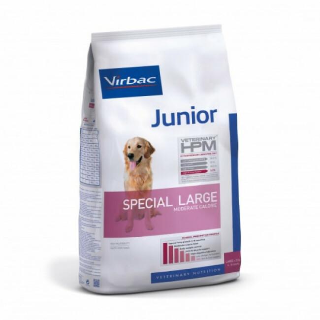 Croquettes Virbac HPM Junior Special Large pour chien