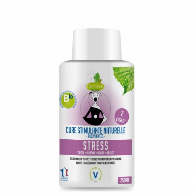 Cure naturelle bio anti Stress Octave Nature pour chien 250 ml