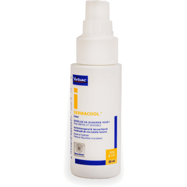 Dermacool Virbac spray calmant anti démangeaisons chien et chat