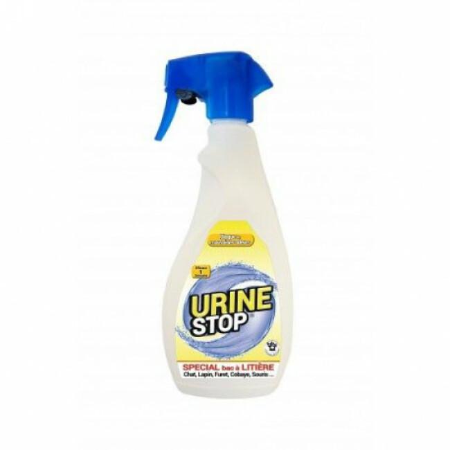 Destructeur d'odeur Urine Stop Spécial litière pour chats spray 600 ml