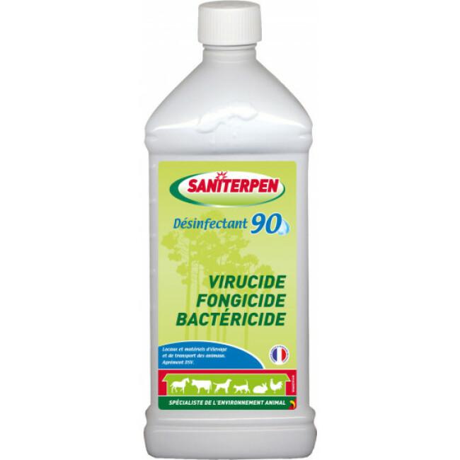 Désinfectant 90 Saniterpen Virucide Fongicide Bactéricide
