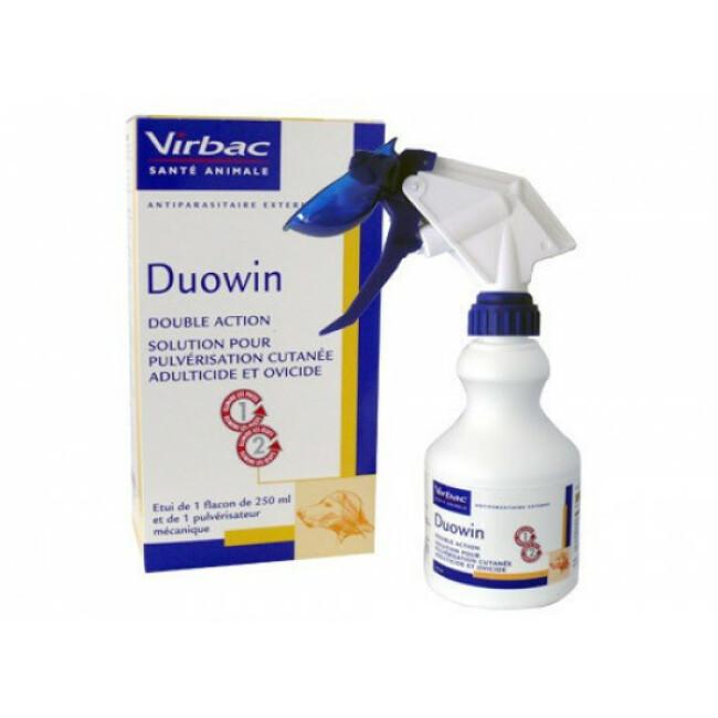 Duowin soin antiparasitaire pour chiens