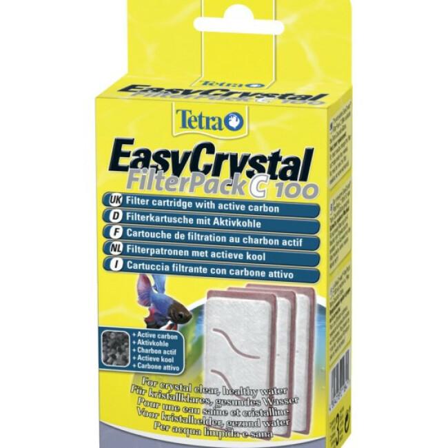 Cartouches de filtration EasyCrystal FilterPack C100 pour cascade Tetra