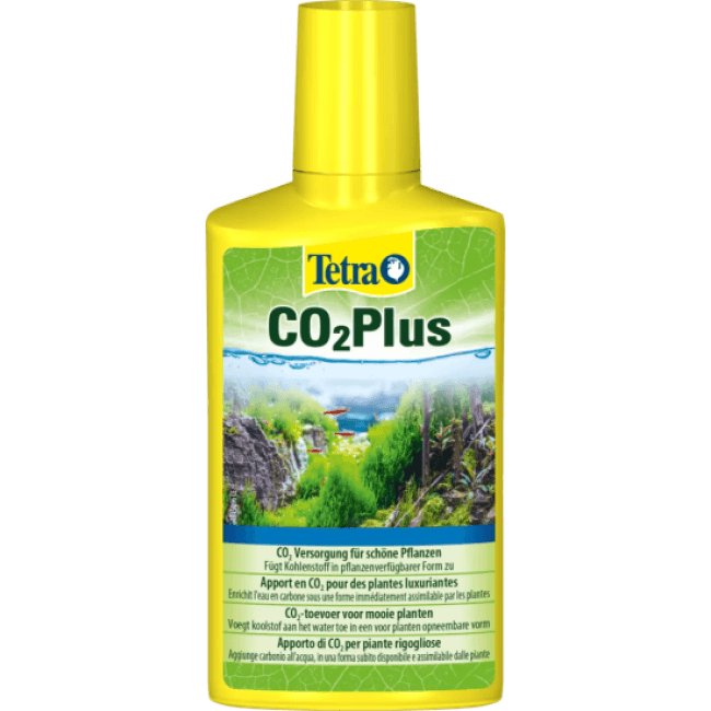 Enrichissement carbone Tetra CO2 Plus 250 ml pour aquarium 
