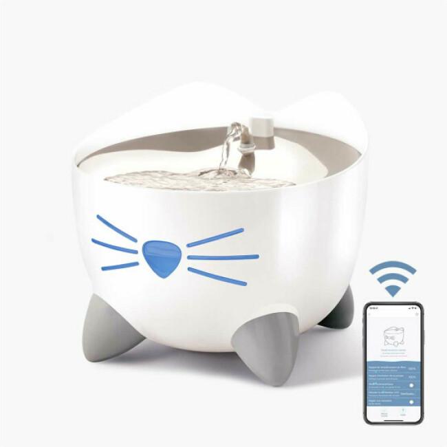 Fontaine à eau Pixi Smart Wifi en acier Catit pour chat