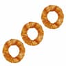 Friandise pour chien en forme de Donut au poulet Medium diamètre 20 cm - Lot de 3