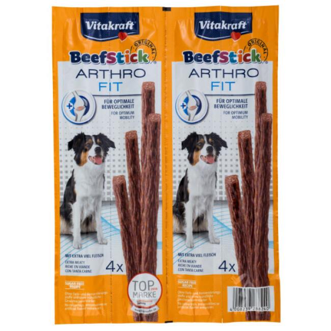 Friandises Beef Stick Arthro Fit pour chien - Lot de 4x12 g