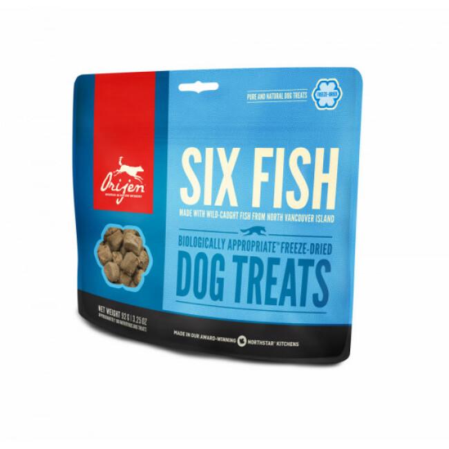 Friandises Orijen Six Fish treats pour chien