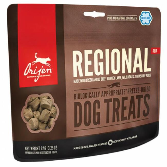 Friandises pour chien Orijen Regional Red treats Sachet 92 g