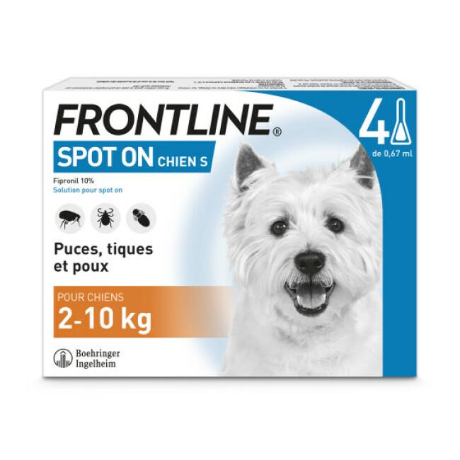 Frontline Spot On soin antiparasitaire pour chiens