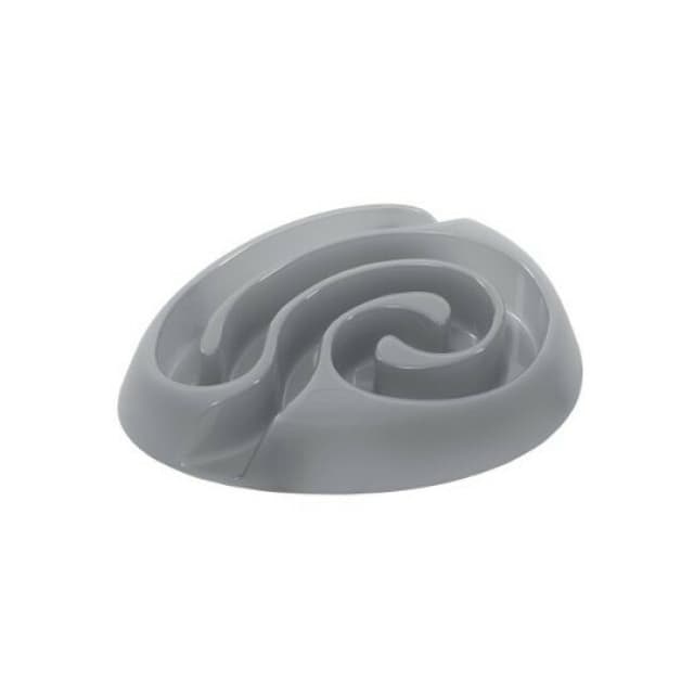 Gamelle anti glouton Buster dogmaze gris pour chien