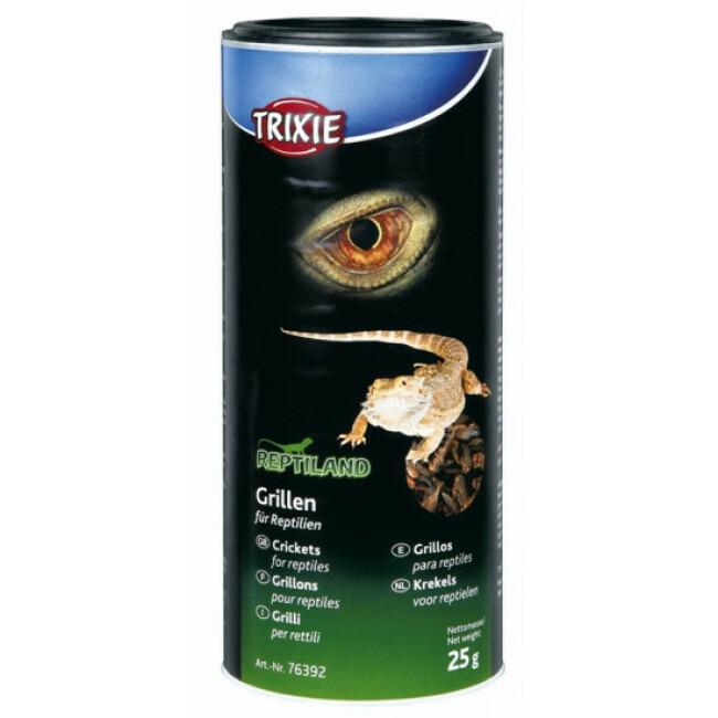 Grillons séchés 250 ml / 25 g pour reptiles Reptiland Trixie