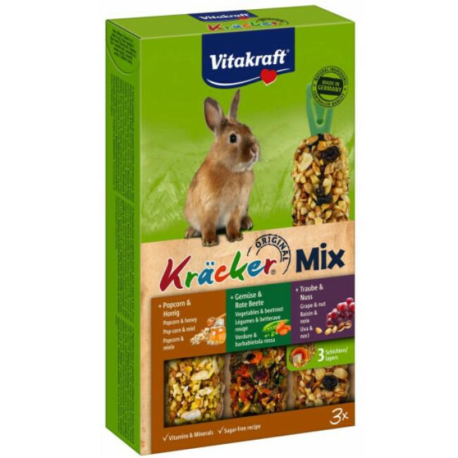 Kräcker Vitakraft Trio-Mix pour lapins nains