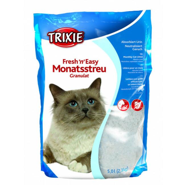 Litière Fresh'n'Easy en granulés Trixie pour chats