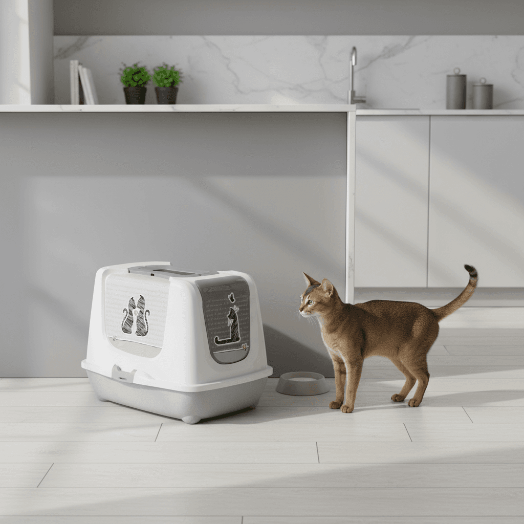 Maison de toilette Cats in Love