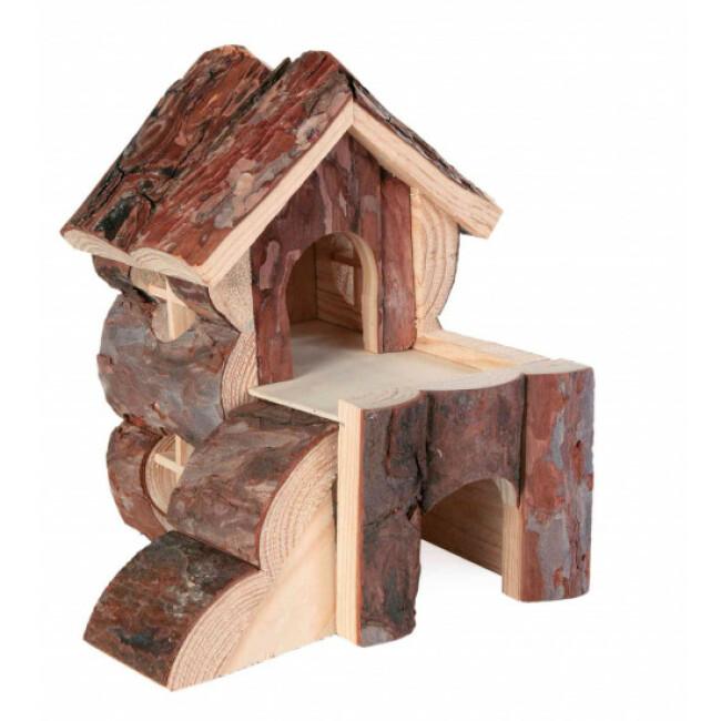 Maison en bois d'écorce pour rongeurs Bjork