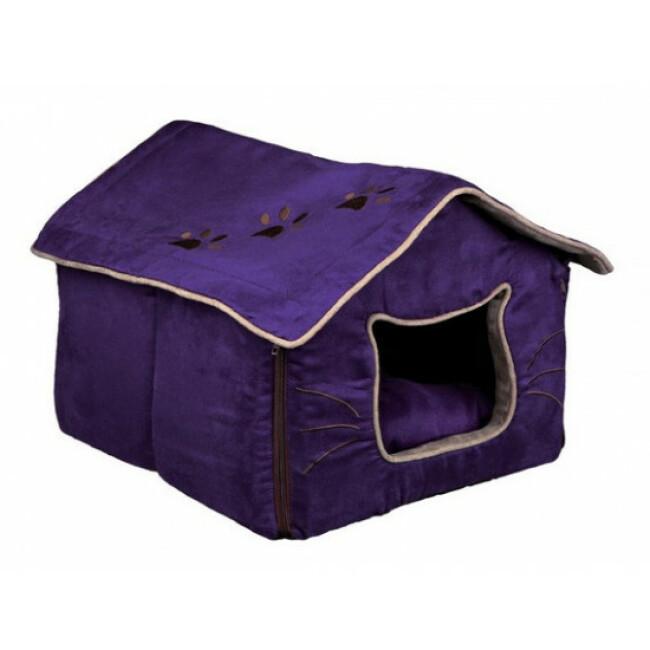 Maison pliable douillette Hilla violette