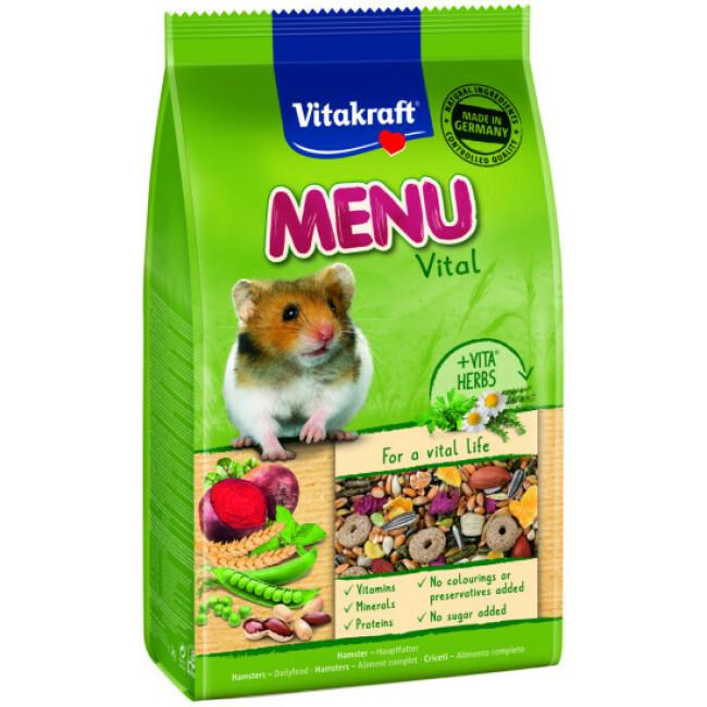 Menu Premium pour hamsters en sachet fraîcheur 800 g