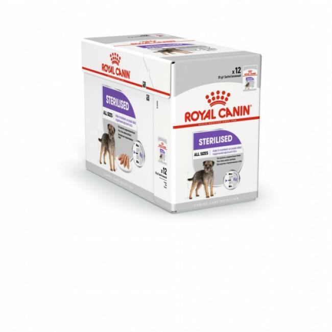 Mousse Royal Canin Sterilised pour chien